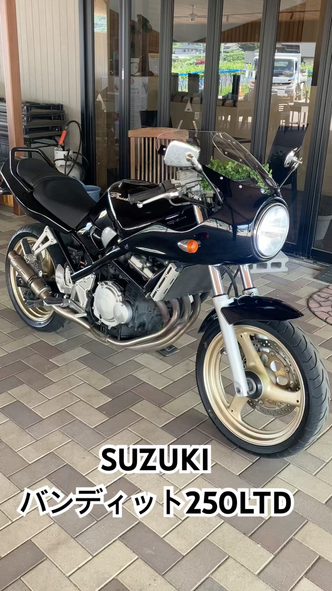 SUZUKI バンディット250LTD GJ74A オールペイント 純正ロケットカウル