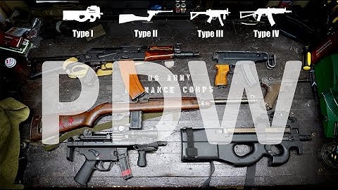 What is a PDW? [The 4 types of Personal Defense Weapons]