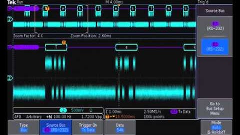 MDO3000 Integrated Arbitrary Function Generator I Multi-Domain Analysis I Tektronix