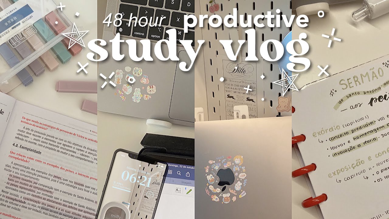 48 Hour Study Vlog  Productive Exams Week Tips — Eightify