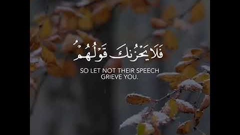 فَلَا يَحْزُنكَ قَوْلُهُمْ ۘ إِنَّا نَعْلَمُ مَا يُسِرُّونَ وَمَا يُعْلِنُونَ || سورة يس