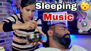 Cosmic Lady Sleepy Session Singing Bowl & Healing Stress Tissues With Relaxing Head Massage ASMR screenshot 4