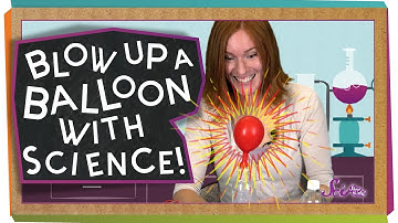 Blow Up A Balloon With Science! #sciencegoals