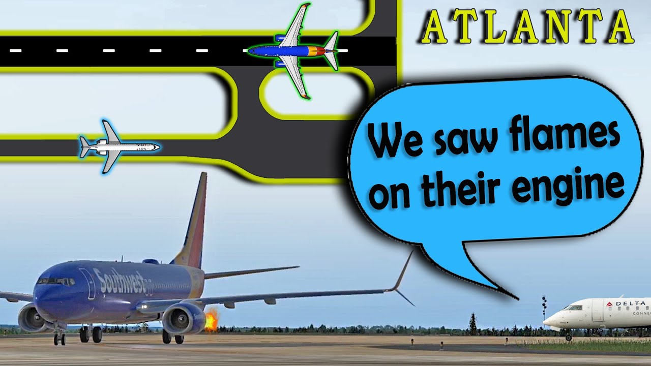 Southwest B737 has LEFT ENGINE FLAME-OUT before takeoff at Atlanta