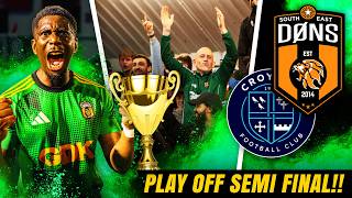 PLAY OFF SEMI FINAL WAR….. SE Dons vs Croydon | Non League Football