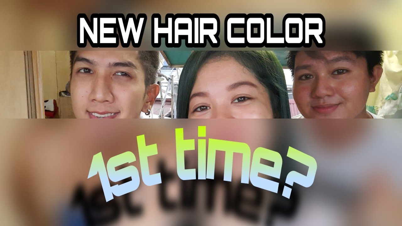 GREEN AND GRAY HAIR? | Bagay ba? - YouTube