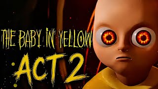 Yellow baby act 2 || Gameplay 😼🤚🏻 || #viral #games #horror 