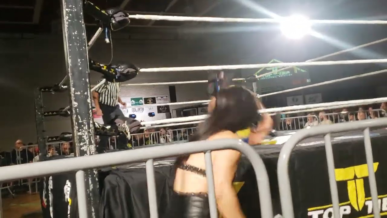 clip of Brian cage vs jax Williams at top tier wrestling (9/7/24)