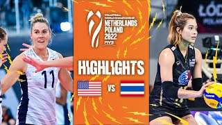 🇺🇸 USA vs. 🇹🇭 THA - Highlights Phase 2| Women's World Championship 2022