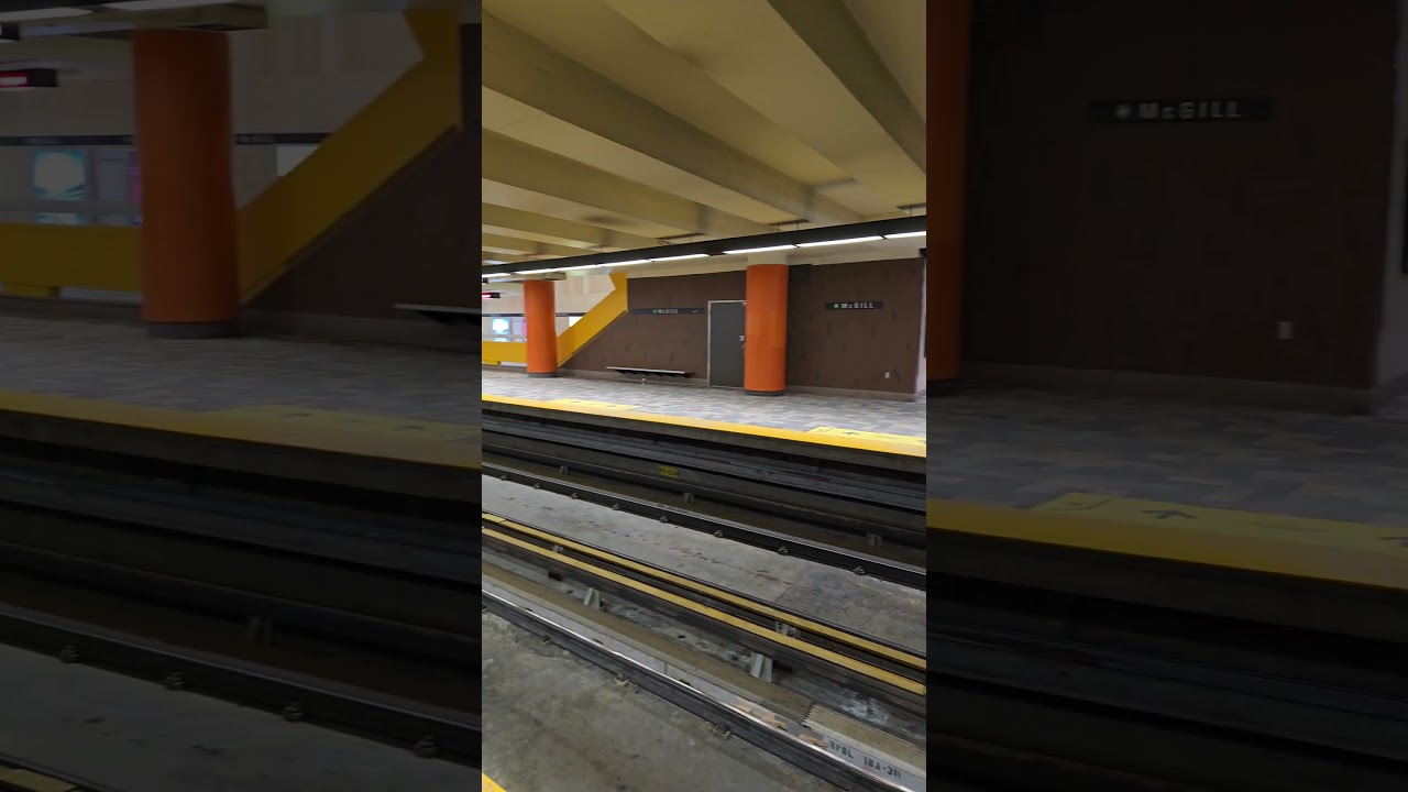Fire alarm at McGill metro station