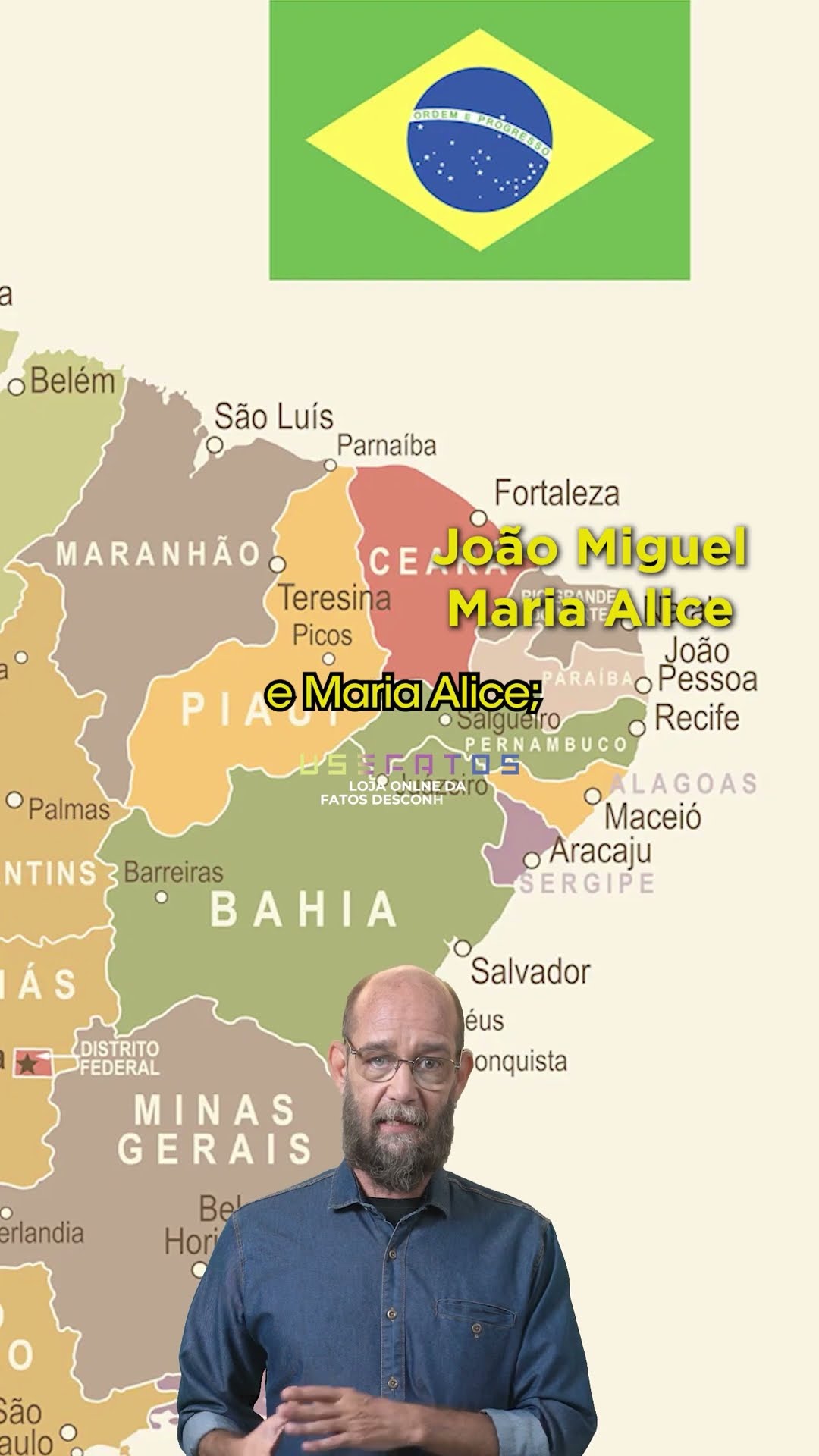 Quais são os nomes de bebês mais registrados no Brasil?