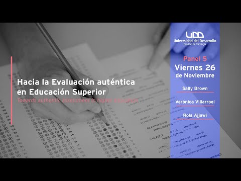 Seminario Internacional | Panel 5: Hacia la Evaluación auténtica en Educación Superior