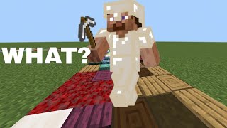 minecraft but random blocks spawn when you walk...