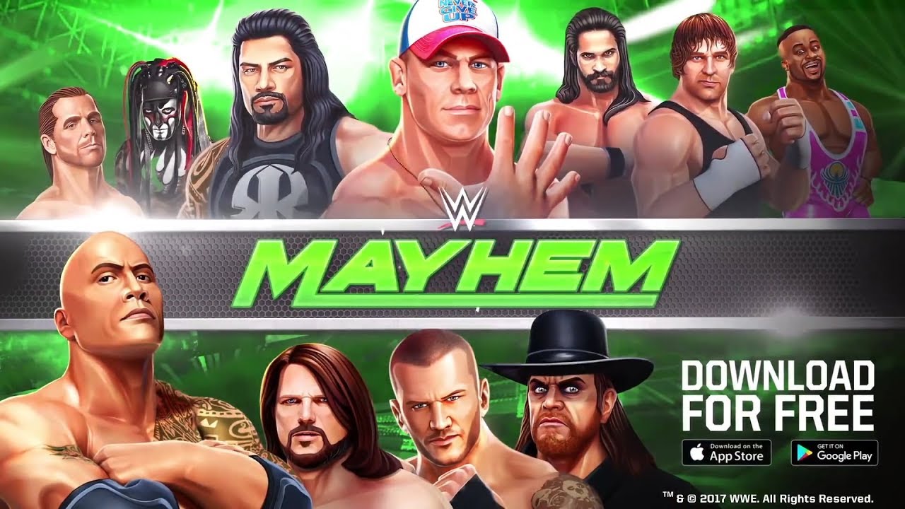 New!!! WWE Game - WWE Mayhem | Hello Levels EXCLUSIVE Gameplay