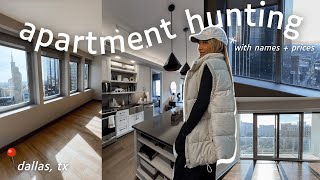 APARTMENT HUNTING IN DALLAS w/ names, tours, & prices (i'm moving AGAIN)