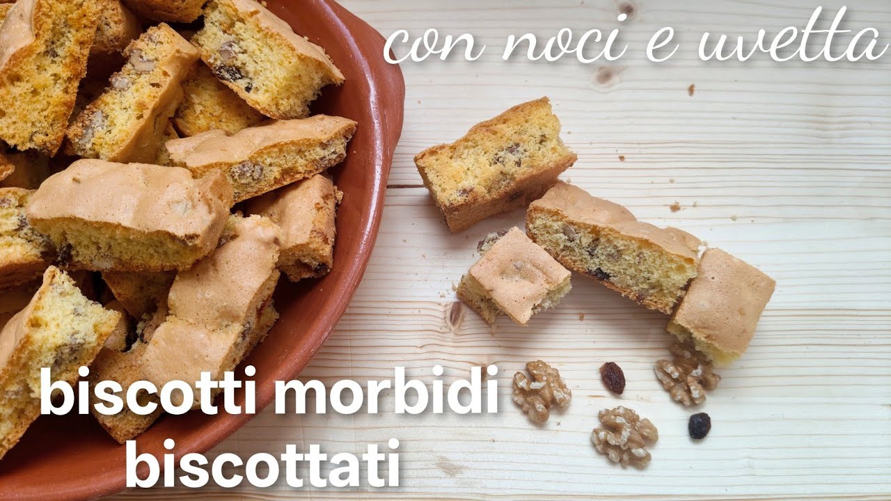 Мягкое печенье с грецкими орехами и изюмом