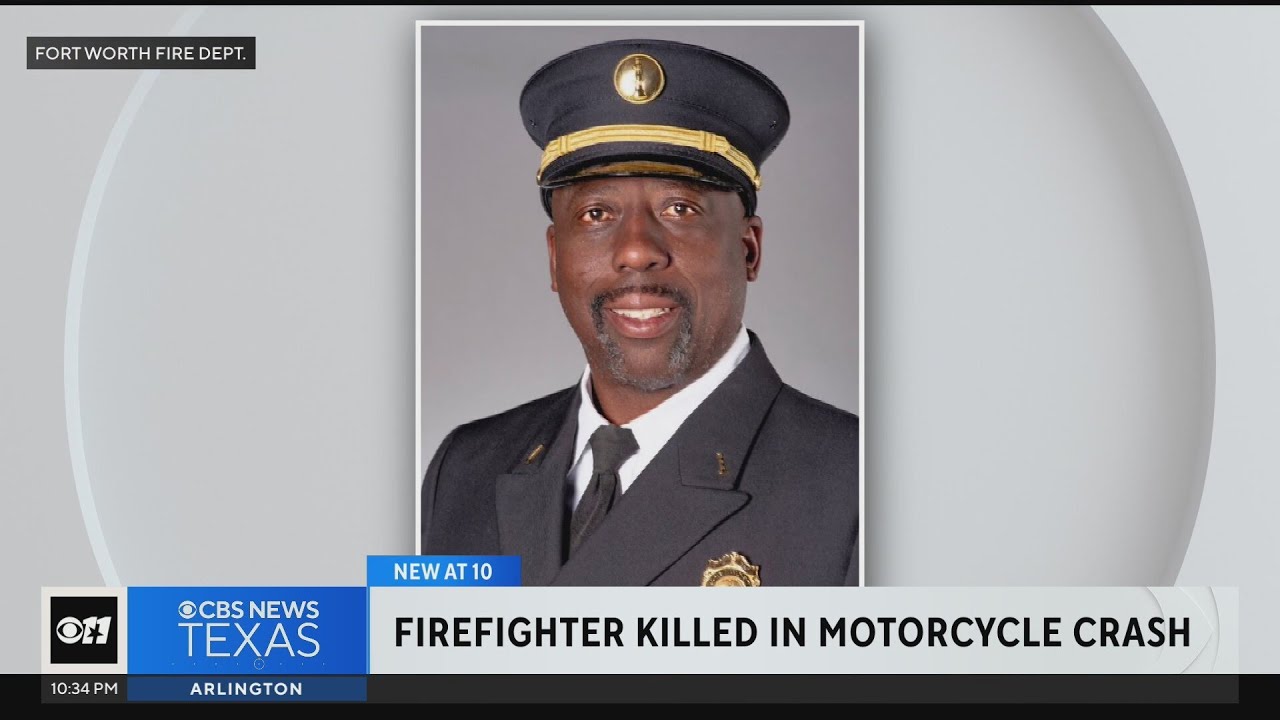 Longtime Fort Worth firefighter killed in motorcycle crash - YouTube