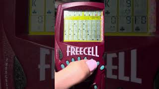 Freecell Handheld Video Game 1999