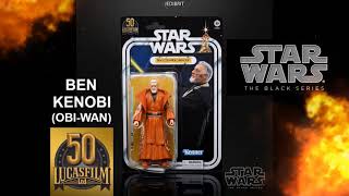 BEN KENOBI OBI-WAN STAR WARS THE BLACK SERIES Lucasfilm 50th Anniversary 6-inch-scale  figure KENNER