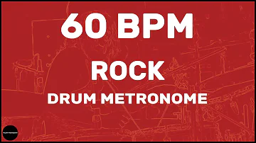 Rock | Drum Metronome Loop | 60 BPM