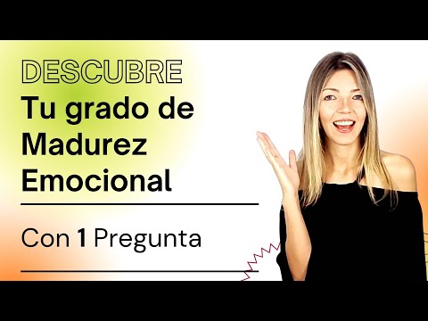 Video: Niveles De Madurez Emocional