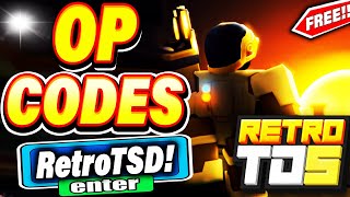 Roblox Retro TDS Codes - Aetdev (December 2023) - Pro Game Guides