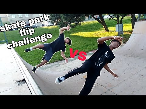 PARKOUR AT SKATE PARK CHALLENGE | HERODW vs Lavelle
