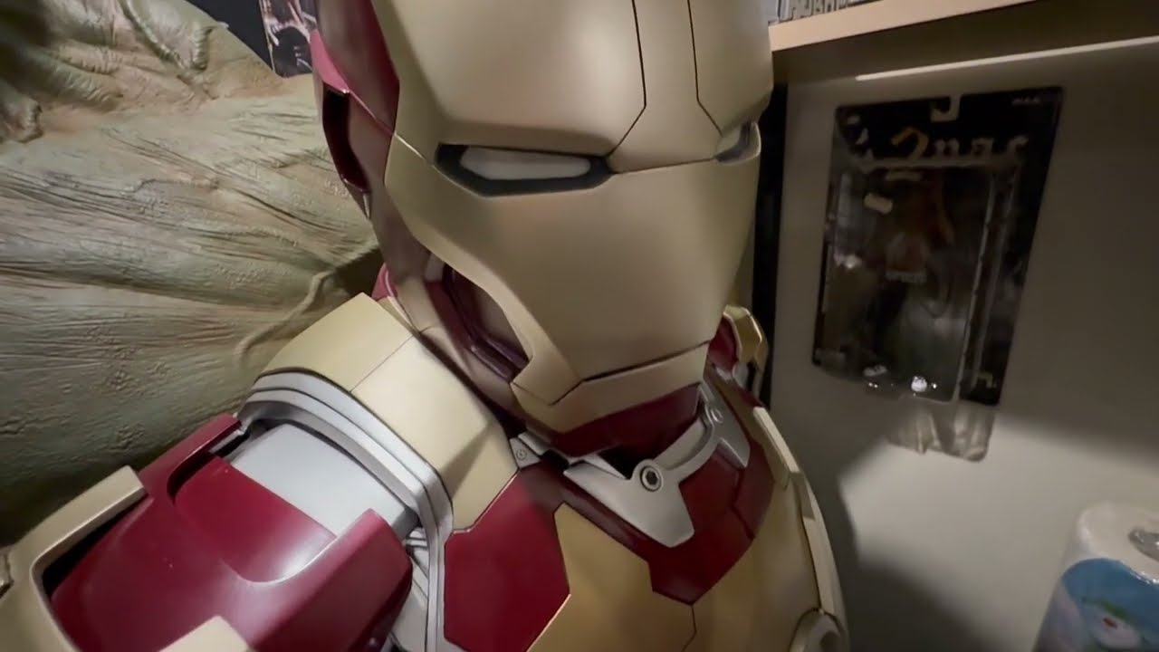 SIDESHOW IRON MAN MARK 42 LIFE SIZE BUST