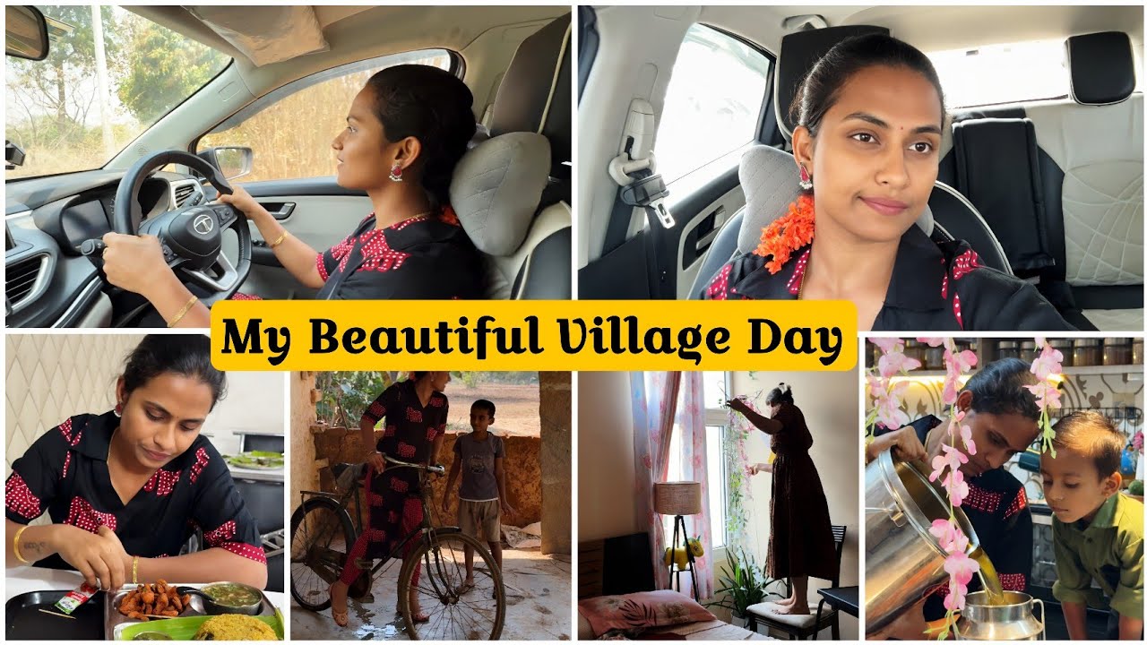 Simple Joys:visiting ಅತ್ತೆ ಮನೆ to A Beautiful Weekend in the Village🌿Peaceful Nature Vlog #familyvlo