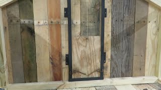 chicken coop door locks