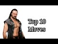 Top 10 moves of drew mcintyre