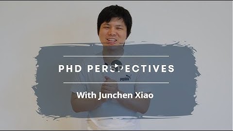 PhD Perspectives - Completing a doctorate at IMDEA Materials Institute with Junchen Xiao