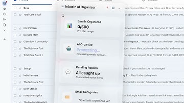 Organize your emails directly in Gmail using inboxie