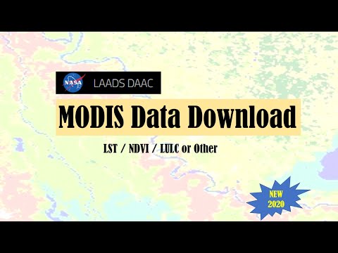 How to Download MODIS data :2020