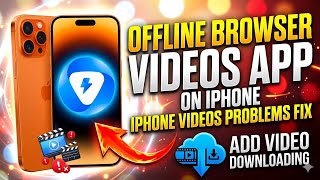 Offline files videos app on iPhone | iPhone videos best app offline files browser app in iPhone