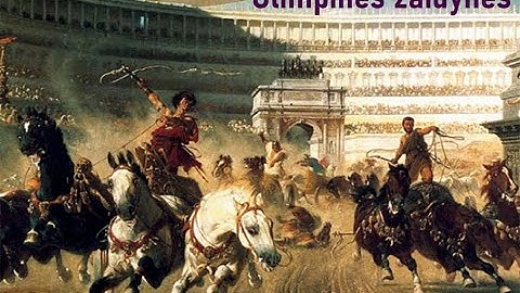 Olimpinės žaidynės.Senovės Graikija. Istorija trumpai.