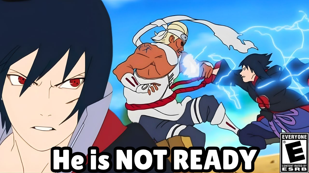 Sasuke vs Bee was PURE DISRESPECT | Naruto