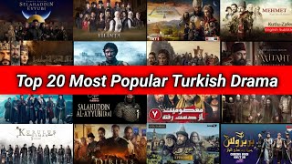 Top 20 most popular turkish drama