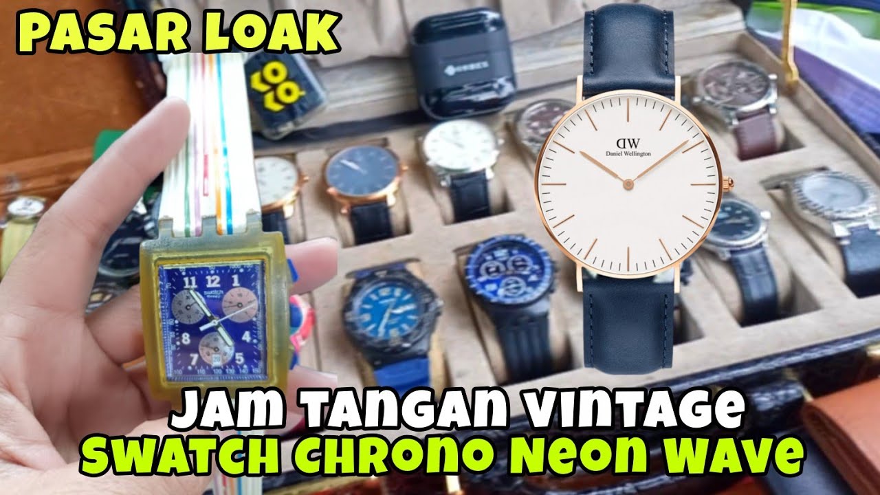 JAM TANGAN VINTAGE-CELANA LEVIS UNIQLO JAKET KAPPA GASKEUN CUY‼️Pasar Loak Kebayoran Lama 