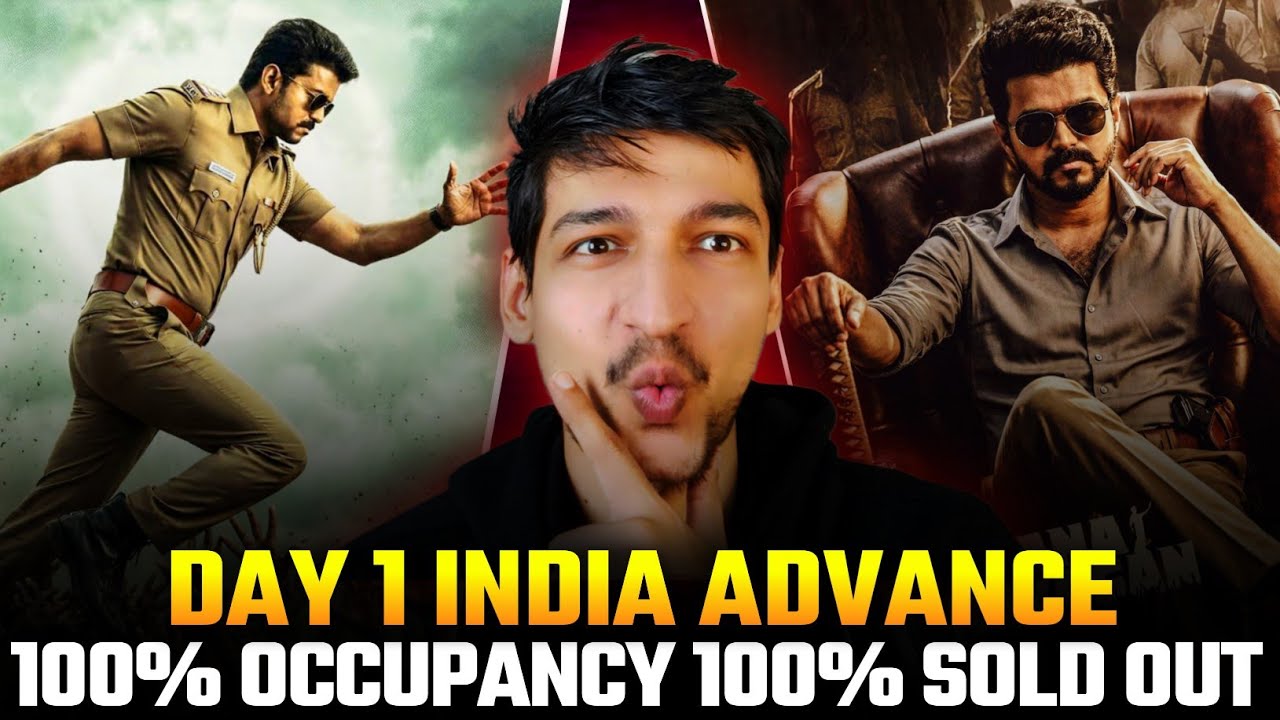 Jana Nayagan Day 1 Advance Booking INDIA🔥 Thalapathy Vijay 