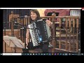 Accordion Acrobatics Played By Julie Best At The North Staffs Accordion Club