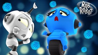 Everyone's Sick! 🤒 Medicine Planet MAYHEM! | Rob The Robot | Preschool Learning