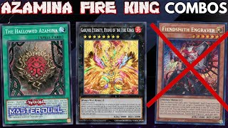 NO FIENDSMITH!) The BEST FIRE KING Azamina Snake-Eyes Combos