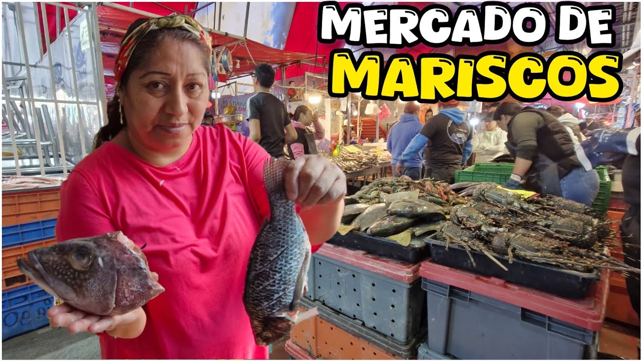 La Nueva Viga:El 2°MERCADO DE  MARISCOS MAS GRANDE DEL MUNDO en CDMX