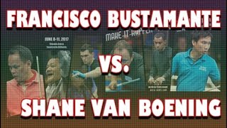 One Pocket: Francisco BUSTAMANTE vs Shane VAN BOENING - 2017 MAKE IT HAPPEN screenshot 4
