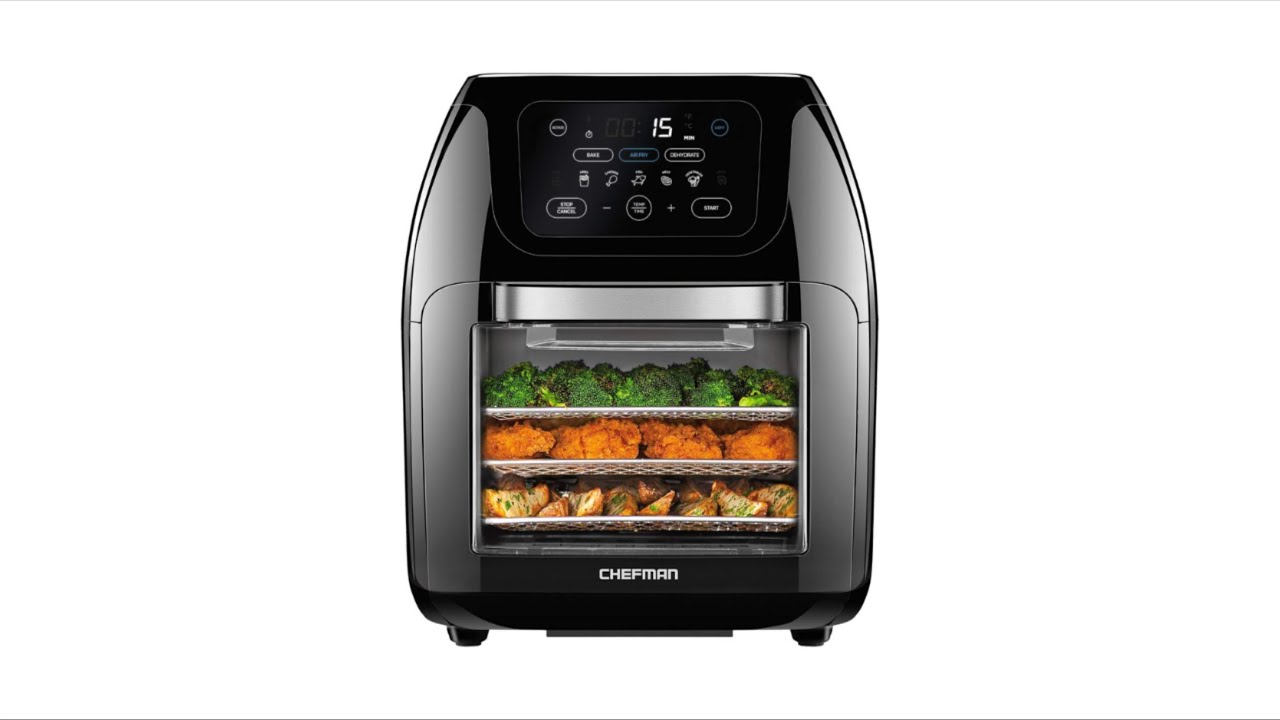 Review: CHEFMAN 10L Digital Air Fryer + Rotisserie – 17-Preset XL Multifunction Oven