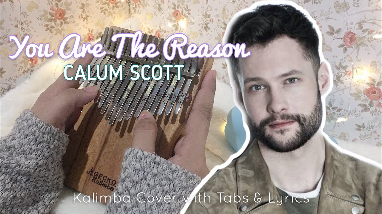 You Are The Reason - Calum Scott | Kalimba Cover with Tabs & Lyrics - YouTube