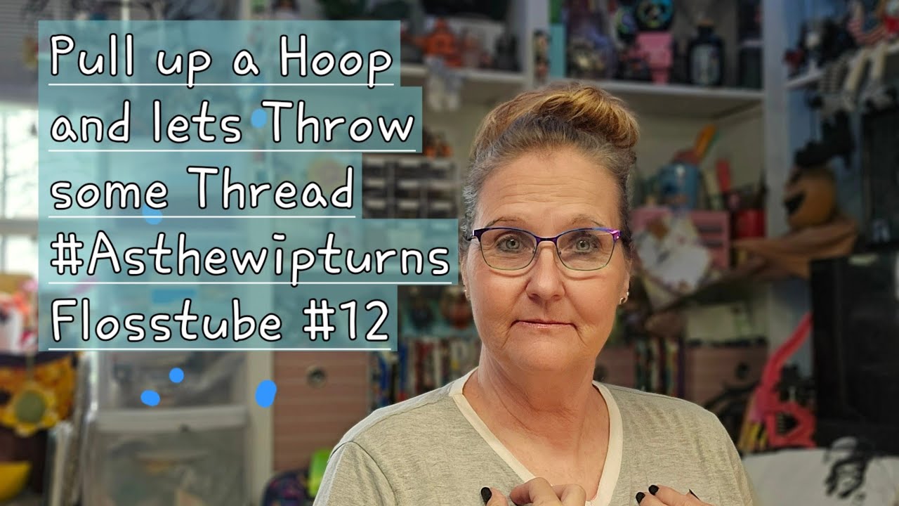 Flosstube #12 | Fall Finish 🎃 All Hallows Eve + Autumn WIPs +Bobbin of My Heart Giveaway!”