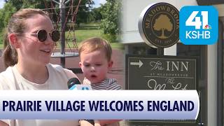 Fans Visit Prairie Village Park to Catch a Glimpse of England's World Cup Team