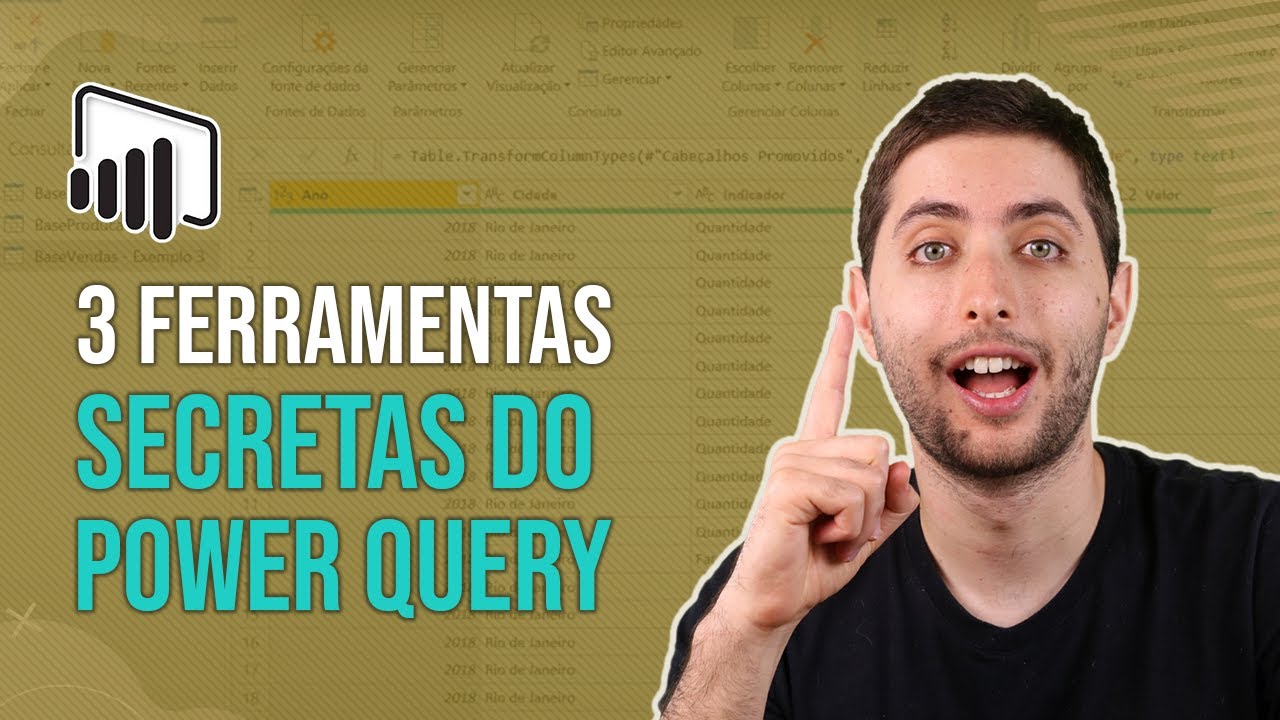3 Ferramentas do Power Query